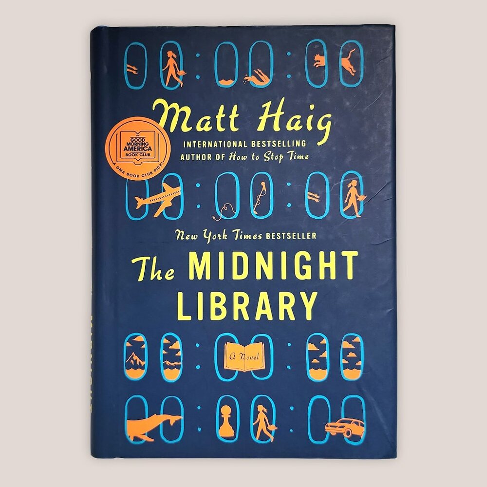 The Midnight Library by Matt Haig - Hardcover, Good Condition | NYT Bestseller